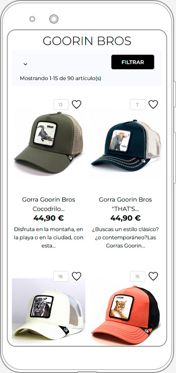 Proyecto Tienda Online Top Hats
